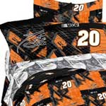 Tony Stewart #20 Twin Sheet Set