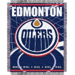 Edmonton Oilers NHL 48" x 60" Triple Woven Jacquard Throw
