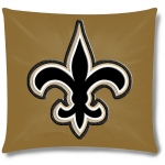 New Orleans Saints NFL 16" Embroidered Plush Pillow with Applique