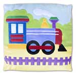 Trains, Planes and Trucks Plush Pillow