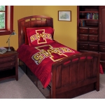 Iowa State Cyclones NCAA College Twin Comforter Set 63" x 86"