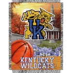 Kentucky Wildcats NCAA College "Home Field Advantage" 48"x 60" Tapestry Throw
