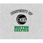 Boston Celtics 58" x 48" "Property Of" Blanket / Throw