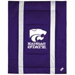 Kansas State Wildcats Side Lines Comforter