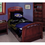 Baltimore Ravens NFL Twin Comforter Set 63" x 86"
