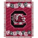 South Carolina Gamecocks NCAA College Baby 36" x 46" Triple Woven Jacquard Throw