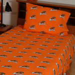 Oregon State Beavers 100% Cotton Sateen Twin Sheet Set 