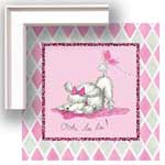 Ooh La La Poodle - Framed Print