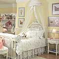 Isabella Blue Toile Day Bed Duvet
