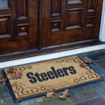 Pittsburgh Steelers NFL Rectangular Outdoor Door Mat