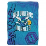 New Orleans Hornets NBA "Tie Dye" 60" x 80" Super Plush Throw
