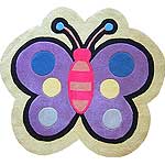 Butterfly Rug (35" x 40")