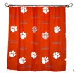 Clemson Tigers Shower Curtain