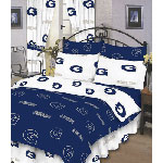 Georgetown Hoyas  100% Cotton Sateen Full Bed-In-A-Bag