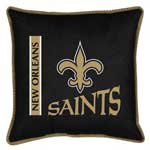New Orleans Saints Side Lines Toss Pillow