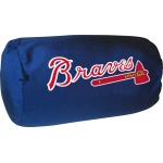 Atlanta Braves MLB 14" x 8" Beaded Spandex Bolster Pillow