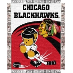 Chicago Blackhawks NHL Baby 36" x 46" Triple Woven Jacquard Throw