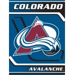 Colorado Avalanche NHL "Tie Dye" 60" x 80" Super Plush Throw