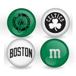 Boston Celtics Custom Printed NBA M&M's With Team Logo