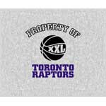 Toronto Raptors 58" x 48" "Property Of" Blanket / Throw