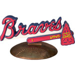 Atlanta Braves MLB Logo Figurine