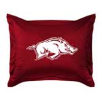 Arkansas Razorbacks Locker Room Pillow Sham