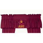 Arizona State Sun Devils Locker Room Window Valance