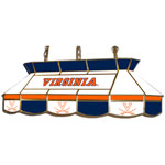 Virginia Cavaliers Teardrop Stained Glass Billiard Light