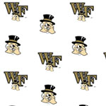 Wake Forest Demon Deacons Crib Comforter - White