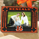 Cincinnati Bengals NFL 6.5" x 9" Horizontal Art-Glass Frame