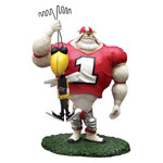 Georgia UGA Bulldogs NCAA College Rivalry Figurine