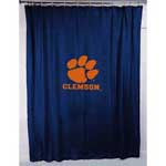 Clemson Tigers Locker Room Shower Curtain