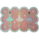 Gingham Dance Rug (39" x 58")