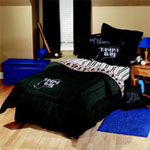 Tampa Bay Devil Rays Team Denim Full Comforter / Sheet Set