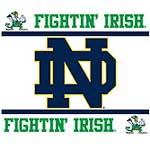 Notre Dame Fighting Irish Peel and Stick Wall Border