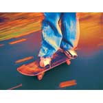 Skate Boarder I - Framed Print