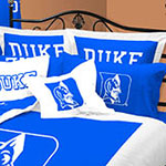 Duke Blue Devils 100% Cotton Sateen Standard Pillow Sham - Blue
