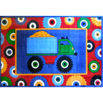 Big Wheels Sculpted Rug