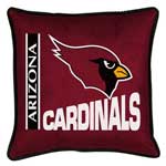 Arizona Cardinals Side Lines Toss Pillow