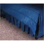 Duke Blue Devils Locker Room Bed Skirt