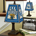 Kentucky Wildcats NCAA College Art Glass Table Lamp