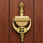 Missouri Tigers NCAA College Brass Door Knocker