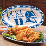 Duke Blue Devils NCAA College 12" Ceramic Oval Platter