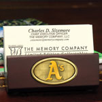 Oakland Athletics MLB Business Card Holder