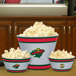 Minnesota Wild NHL Melamine 3 Bowl Serving Set