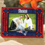 New England Patriots NFL 6.5" x 9" Horizontal Art-Glass Frame