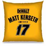 #17 Matt Kenseth 18" DeWalt Toss Pillow