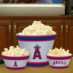 Los Angeles Anaheim Angels MLB Melamine 3 Bowl Serving Set