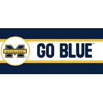 Michigan Wolverines 7" Tall Wallpaper Border