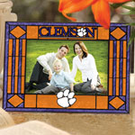 Clemson Tigers NCAA College 6.5" x 9" Horizontal Art-Glass Frame